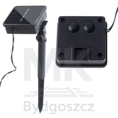 Lampki ogrodowe solarne kulki 7m 50LED ciepły biały Lampki ogrodowe solarne kulki 7m 50LED ciepły biały