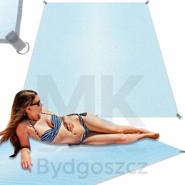 Mata plażowa koc na plażę sand free XXL 200x200cm
