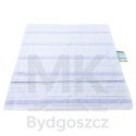 Mata plażowa wodoodporna koc piknikowy plażowy składany torba XXL 200x200cm niebieska