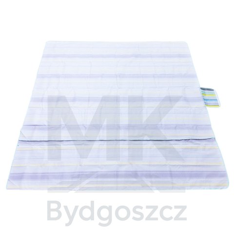 Mata plażowa wodoodporna koc piknikowy plażowy składany torba XXL 200x200cm niebieska Mata plażowa wodoodporna koc piknikowy plażowy składany torba XXL 200x200cm niebieska