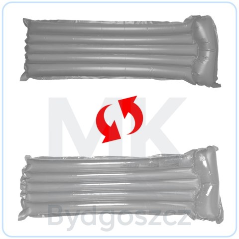 Materac dmuchany plażowy do pływania na basen wodę BESTWAY 44013 szary 90kg 183cm Materac dmuchany plażowy do pływania na basen wodę BESTWAY 44013 szary 90kg 183cm