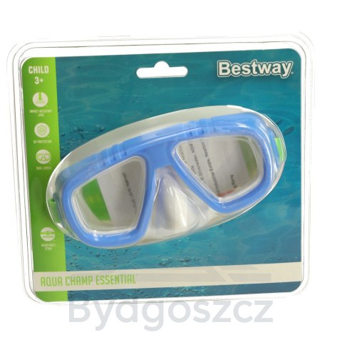 Okulary do pływania maska BESTWAY 22011 niebieskie Okulary do pływania maska BESTWAY 22011 niebieskie