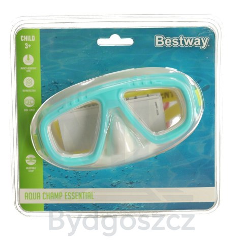 Okulary do pływania maska BESTWAY 22011 turkusowy Okulary do pływania maska BESTWAY 22011 turkusowy