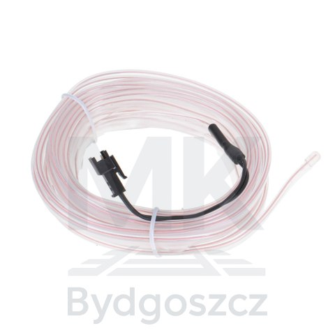 Oświetlenie ambientowe LED do samochodu / auta USB / 12V taśma 5m biała Oświetlenie ambientowe LED do samochodu / auta USB / 12V taśma 5m biała