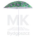 Parasol ogrodowy plażowy regulowany łamany 150cm liście UV