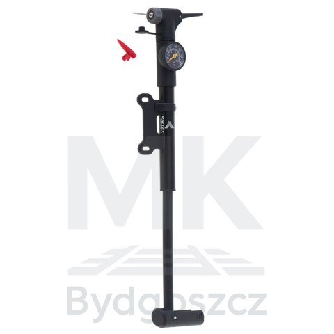 Pompka do roweru z manometrem RALLEX rowerowa ręczna do piłki materaca z uchwytem na rower Pompka do roweru z manometrem RALLEX rowerowa ręczna do piłki materaca z uchwytem na rower