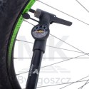 Pompka do roweru z manometrem RALLEX rowerowa ręczna do piłki materaca z uchwytem na rower