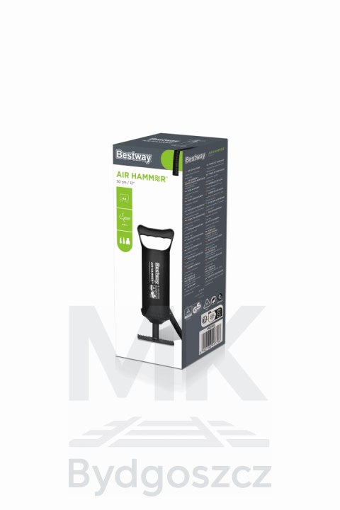 Pompka ręczna tłokowa do materaca pontonu piłki 30cm BESTWAY 62002 Pompka ręczna tłokowa do materaca pontonu piłki 30cm BESTWAY 62002