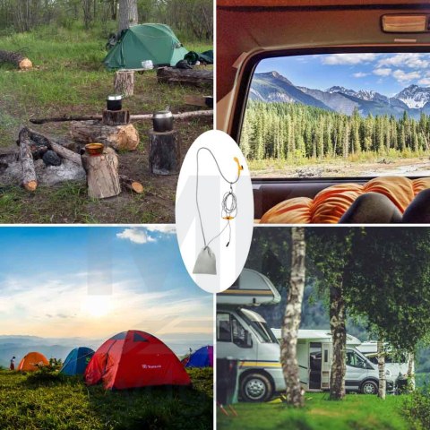 Prysznic turystyczny przenośny natrysk camping myjka 12v Prysznic turystyczny przenośny natrysk camping myjka 12v