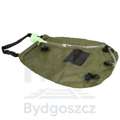 Prysznic turystyczny solarny polowy kempingowy 20L XXL z termometrem Prysznic turystyczny solarny polowy kempingowy 20L XXL z termometrem