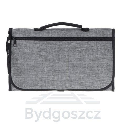 Przewijak mata do przewijania dziecka turystyczna rozkładana torba szara Przewijak mata do przewijania dziecka turystyczna rozkładana torba szara