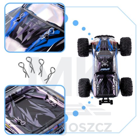 Samochód zdalnie sterowany Q901 1:16 2,4G 4CH 52km/h niebieski Samochód zdalnie sterowany Q901 1:16 2,4G 4CH 52km/h niebieski