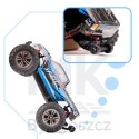 Samochód zdalnie sterowany Q901 1:16 2,4G 4CH 52km/h niebieski