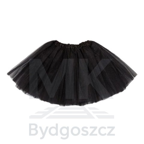 Spódniczka tiulowa tutu kostium strój karnawałowy przebranie czarna Spódniczka tiulowa tutu kostium strój karnawałowy przebranie czarna