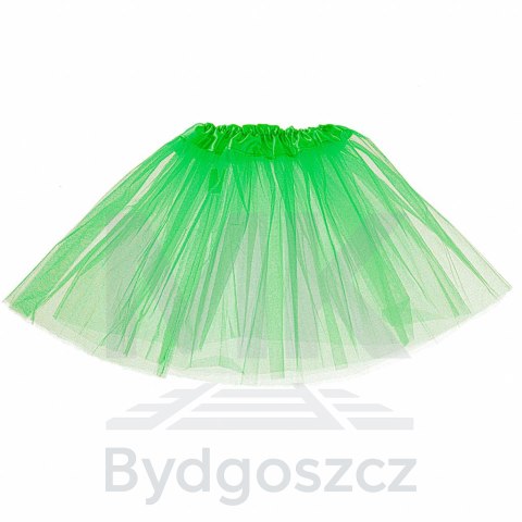 Spódniczka tiulowa tutu kostium strój karnawałowy przebranie zielona Spódniczka tiulowa tutu kostium strój karnawałowy przebranie zielona