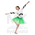 Spódniczka tiulowa tutu kostium strój karnawałowy przebranie zielona