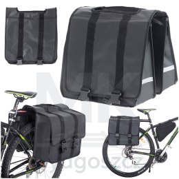 Torba sakwa RALLEX rowerowa podwójna dwukomorowa boczna na rower bagażnik 35L