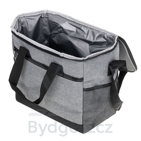 Torba termiczna na lunch jedzenie śniadaniowa izolacyjna na plażę piknik 16L szara Torba termiczna na lunch jedzenie śniadaniowa izolacyjna na plażę piknik 16L szara