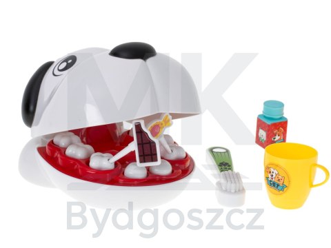 Chory ząbek dentysta zwierząt pies piesek zabawa wylecz zęba nauka weterynarz Chory ząbek dentysta zwierząt pies piesek zabawa wylecz zęba nauka weterynarz