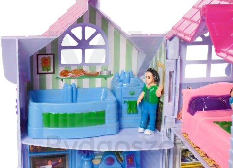 Domek dla lalek Country rozkładana Villa 18cm Domek dla lalek Country rozkładana Villa 18cm