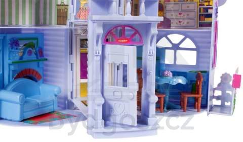Domek dla lalek Country rozkładana Villa 18cm Domek dla lalek Country rozkładana Villa 18cm