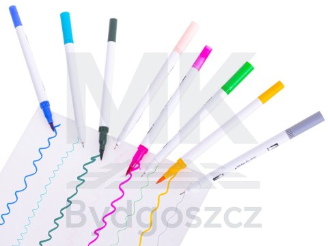 Flamastry mazaki cienkopisy dwustronne zestaw w walizce 100 kolorów Flamastry mazaki cienkopisy dwustronne zestaw w walizce 100 kolorów