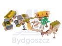 Gospodarstwo rolne farma traktor kombajn maszyny rolnicze zwierzęta zagroda konie + narzędzia wkrętarka