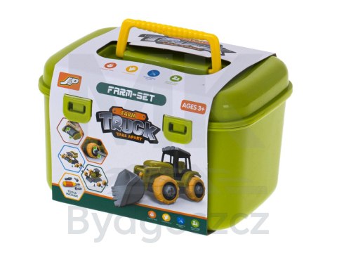 Gospodarstwo rolne farma traktor maszyny rolnicze zwierzęta zagroda owce + śrubokręt Gospodarstwo rolne farma traktor maszyny rolnicze zwierzęta zagroda owce + śrubokręt