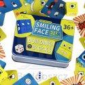 Gra edukacyjne wyzwania nauka emocji klocki drewniane