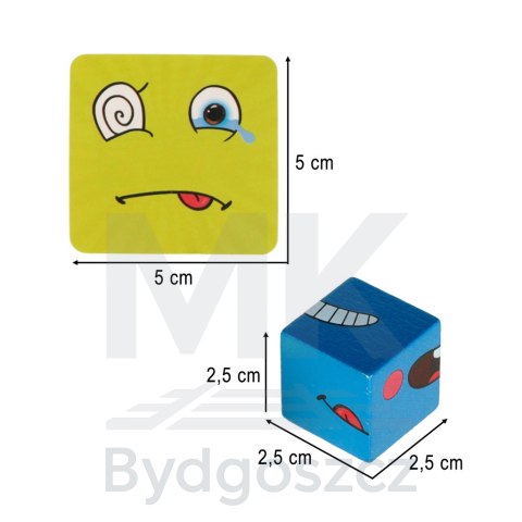 Gra edukacyjne wyzwania nauka emocji klocki drewniane Gra edukacyjne wyzwania nauka emocji klocki drewniane