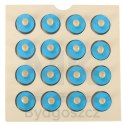 Gra planszowa memory montessori zestaw puzzle drewniane 4 karty