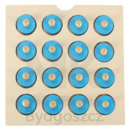 Gra planszowa memory montessori zestaw puzzle drewniane 4 karty