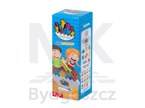 Gra zręcznościowa montessori gra logiczna układanka balansująca klocki tetris Gra zręcznościowa montessori gra logiczna układanka balansująca klocki tetris