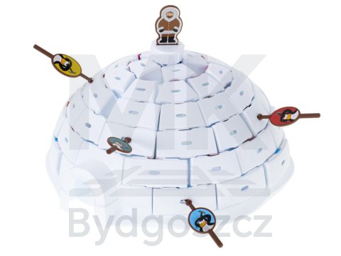 Gra zręcznościowa zbuduj igloo pingwiny Gra zręcznościowa zbuduj igloo pingwiny