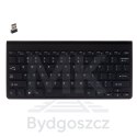 Klawiatura bezprzewodowa bluetooth Smart TV czarna