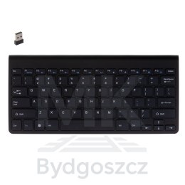 Klawiatura bezprzewodowa bluetooth Smart TV czarna
