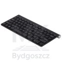Klawiatura bezprzewodowa bluetooth Smart TV czarna