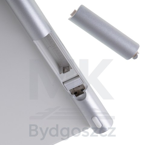 Klawiatura bezprzewodowa bluetooth Smart TV srebrna Klawiatura bezprzewodowa bluetooth Smart TV srebrna