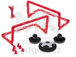 Latająca lewitująca piłka nożna krążek cymbergaj hoverball z bramkami