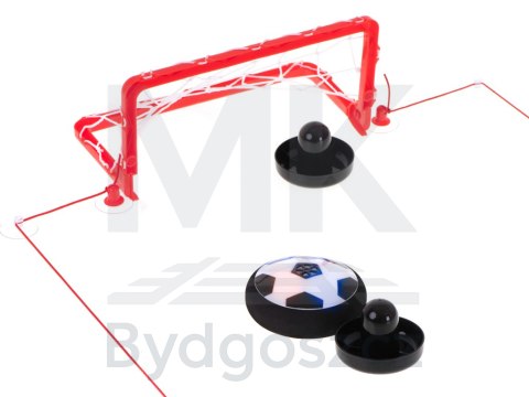 Latająca lewitująca piłka nożna krążek cymbergaj hoverball z bramkami Latająca lewitująca piłka nożna krążek cymbergaj hoverball z bramkami