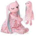Maskotka pluszowa królik różowy 52cm