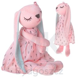 Maskotka pluszowa królik różowy 52cm