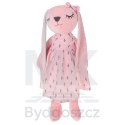Maskotka pluszowa królik różowy 52cm