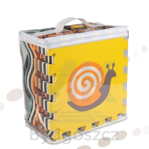Mata edukacyjna piankowa puzzle zwierzątka kolorowa 114 x 114 cm 25 elementów Mata edukacyjna piankowa puzzle zwierzątka kolorowa 114 x 114 cm 25 elementów