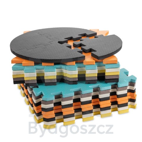 Mata edukacyjna piankowa puzzle zwierzątka kolorowa 114 x 114 cm 25 elementów Mata edukacyjna piankowa puzzle zwierzątka kolorowa 114 x 114 cm 25 elementów
