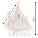 Namiot domek indiański dla dzieci tipi 135cm