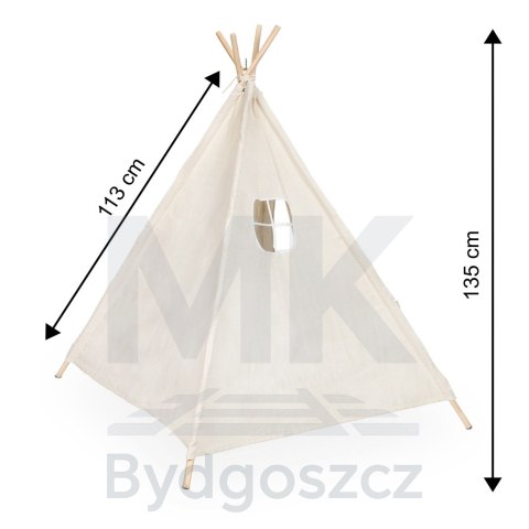 Namiot domek indiański dla dzieci tipi 135cm Namiot domek indiański dla dzieci tipi 135cm