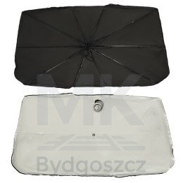 Parasol osłona przeciwsłoneczna na przednią szybę do samochodu auta mata składana UV 78x130cm