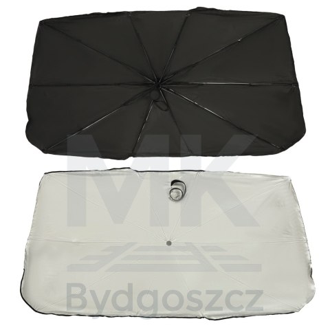 Parasol osłona przeciwsłoneczna na przednią szybę do samochodu auta mata składana UV 78x130cm Parasol osłona przeciwsłoneczna na przednią szybę do samochodu auta mata składana UV 78x130cm