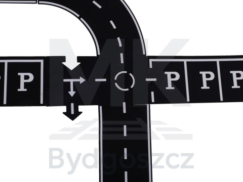 Puzzle kreatywne 2w1 droga jezdnia 40 elementów